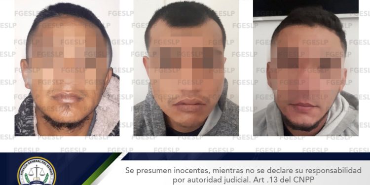 Capturan a tres jóvenes con armas de alto calibre y droga