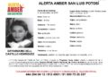 FGE activa Alerta Amber para localizar a menor de 14 años de edad