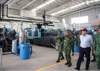 Presidente supervisa el traslado de fábrica de armas de la Sedena a Puebla