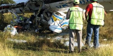 Desplome de aeronave en Morelos deja dos personas muertas