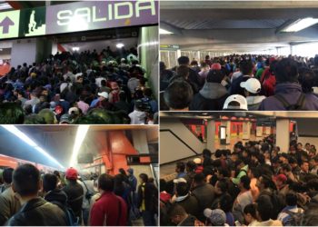 Retrasos y caos en líneas 1, 3, 7 y 9 del Metro