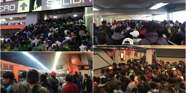 Retrasos y caos en líneas 1, 3, 7 y 9 del Metro