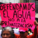 AMLO rechaza la privatización del agua