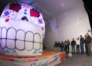 ¡Querétaro tiene la calaverita más grande del mundo!