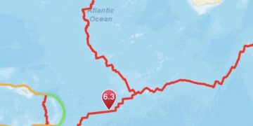 Sismo de magnitud 6.3 en Atlántico
