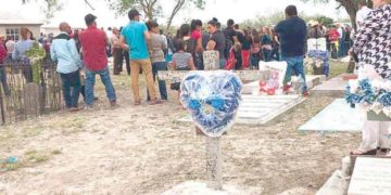 Despiden a familia de masacre en Tamaulipas