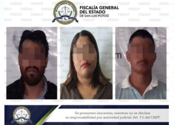 Detenidos por secuestro simulado mujer y dos hombres
