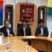 Evo Morales visita sede del Sindicato Mexicano de Electricistas