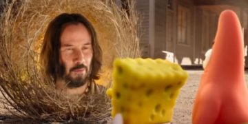 Keanu Reeves aparece en tráiler de Bob Esponja: Al rescate