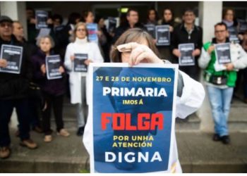 Médicos españoles agotados
