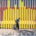Traficantes perforan con sierra el muro de Trump