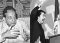Valentín Campa y Arnoldo Martínez a Rotonda de las Personas Ilustres