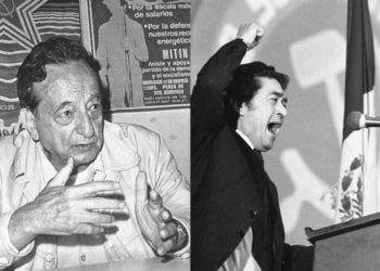 Valentín Campa y Arnoldo Martínez a Rotonda de las Personas Ilustres
