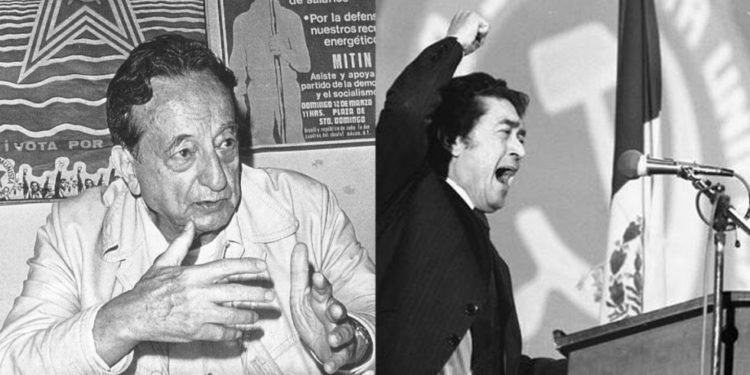Valentín Campa y Arnoldo Martínez a Rotonda de las Personas Ilustres