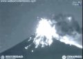 El Popocatépetl reporta explosiones y caída de ceniza