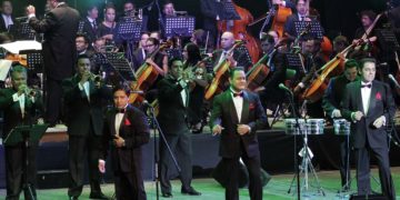 Sonora Santanera en el Zócalo por primer año de AMLO