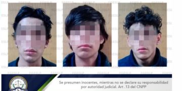 Tres jóvenes detenidos en pleno robo en casa habitación