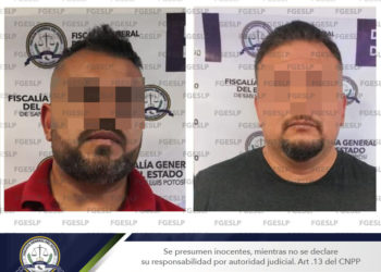 Detienen a dos sujetos por delito de robo calificado