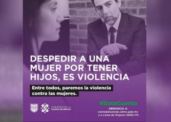 CdMx lanza campaña contra violencia de género