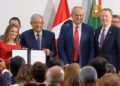 Firman en Palacio Nacional el T-MEC