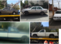 Policía asegura 5 vehículos robados