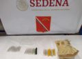Personal militar asegura 1 kilo de cristal en Aeropuerto