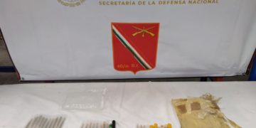 Personal militar asegura 1 kilo de cristal en Aeropuerto
