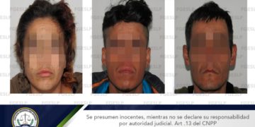 Detienen a tres personas por robo de vehículo con violencia y secuestro exprés