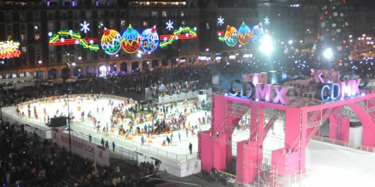 Actividades de temporada decembrina en CDMX