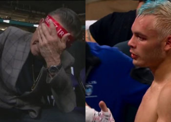 Julio César Chavez Jr. abandona la pelea y es abucheado