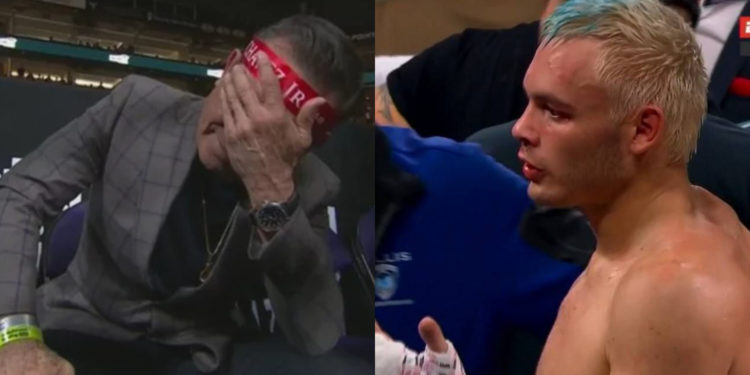 Julio César Chavez Jr. abandona la pelea y es abucheado