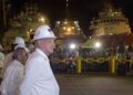 AMLO visita campo petrolero Akal en Campeche