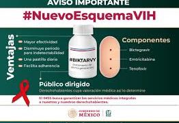 IMSS incorpora tratamiento de última generación para pacientes con VIH
