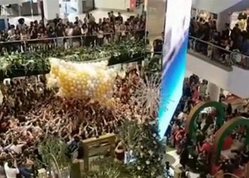 Cinco personas lesionadas por promoción de Navidad