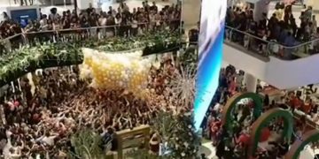 Cinco personas lesionadas por promoción de Navidad