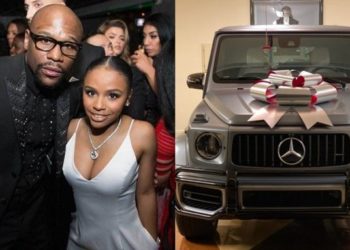 El regalo de Navidad de Floyd Mayweather a su hija; una camioneta Mercedes-Benz G63