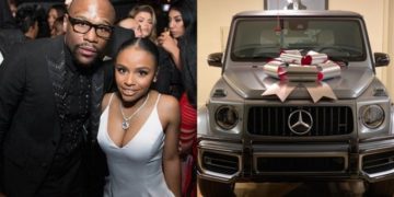 El regalo de Navidad de Floyd Mayweather a su hija; una camioneta Mercedes-Benz G63
