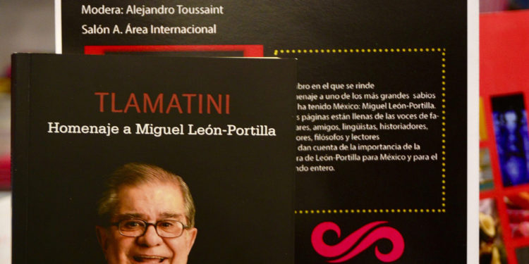“Tlamatini”, un homenaje a Miguel León-Portilla