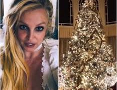 Britney Spears muestra decoración navideña y envía mensaje a sus seguidores