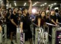 Jóvenes chilenos realizan nueva protesta en estaciones de metro
