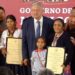 Obtilia Eugenio recibe premio de Derechos Humanos en Palacio Nacional