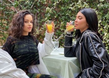 El encuentro de Rosalía y Kylie Jenner