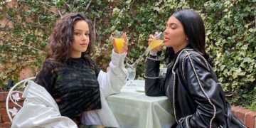 El encuentro de Rosalía y Kylie Jenner