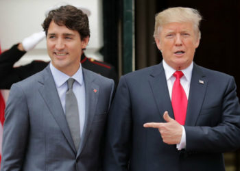 Trudeau admite haber hablado mal de Trump