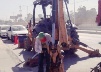 Interapas repara red de agua potable de Avenida Industrias
