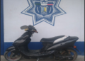 Sujeto en moto es detenido por portación de arma de fuego