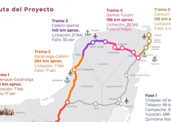 Primer tramo del Tren Maya iniciará el 30 de abril