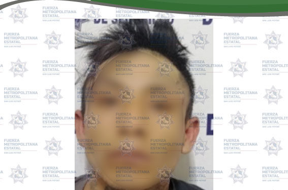 Sujeto detenido por robo a transeúnte