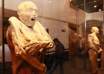 4 mil personas visitaron las “Momias de Guanajuato” en palacio municipal