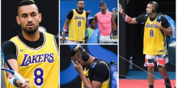 El homenaje de Nick Kyrgios a Kobe Bryant